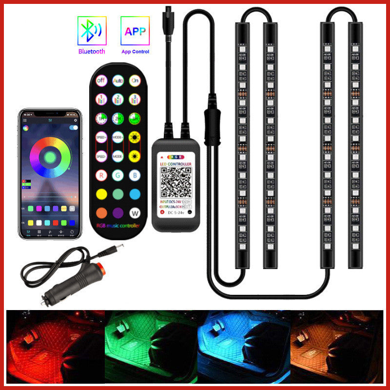 CarGlow™ – Premium RGB LED Ambient Light for Car Interiors