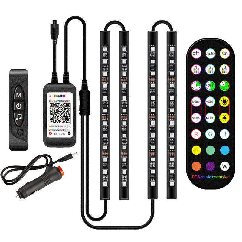 CarGlow™ – Premium RGB LED Ambient Light for Car Interiors